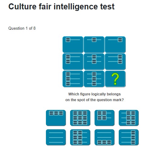 123test culture fair intelligence test